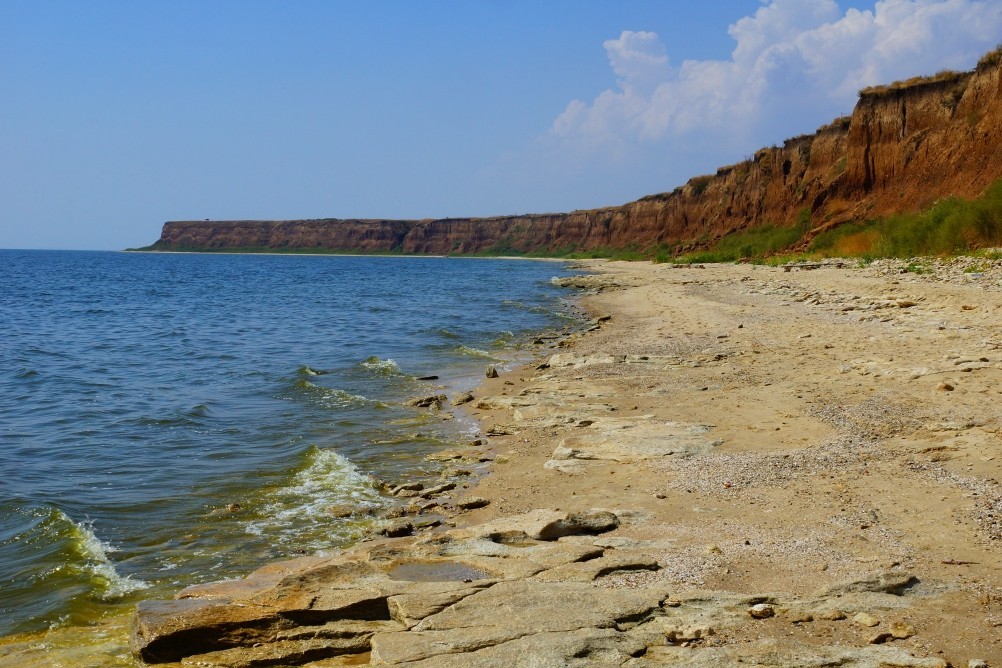 Хутор Рожок на азовском море рядом с которым обнаружены поселения людей каменного века Хутор Рожок на азовском море рядом с которым обнаружены поселения людей каменного века