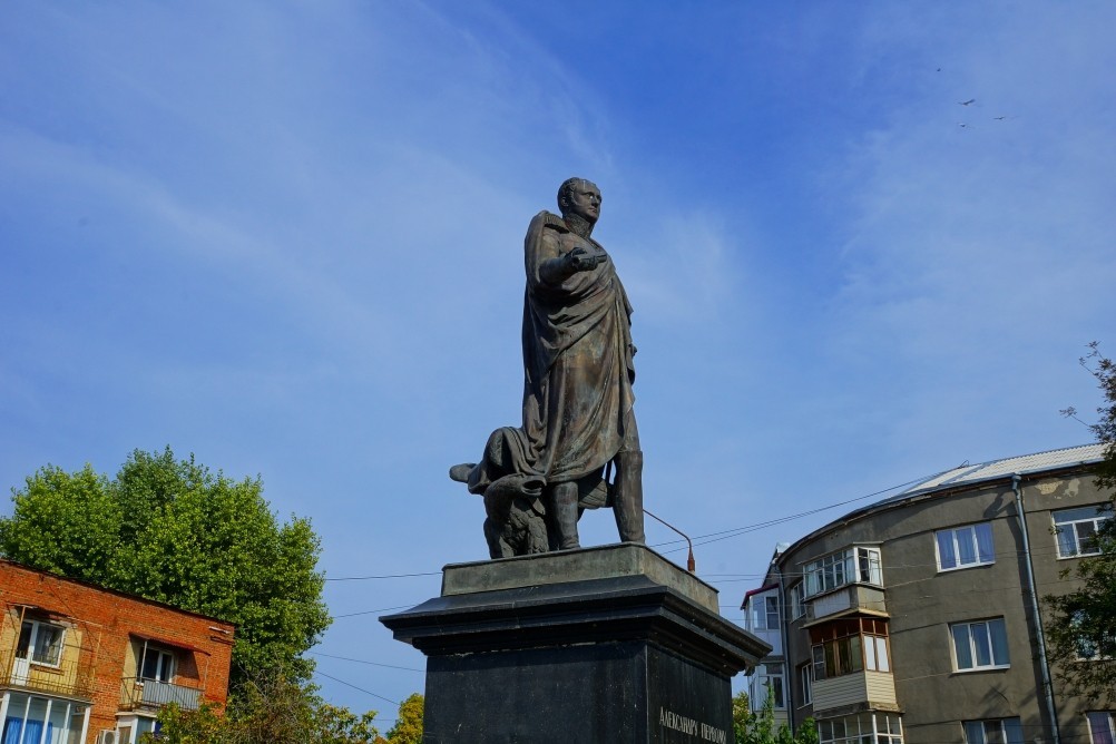 Александр I, последнее путешествие в Таганрог, памятник в Таганроге
