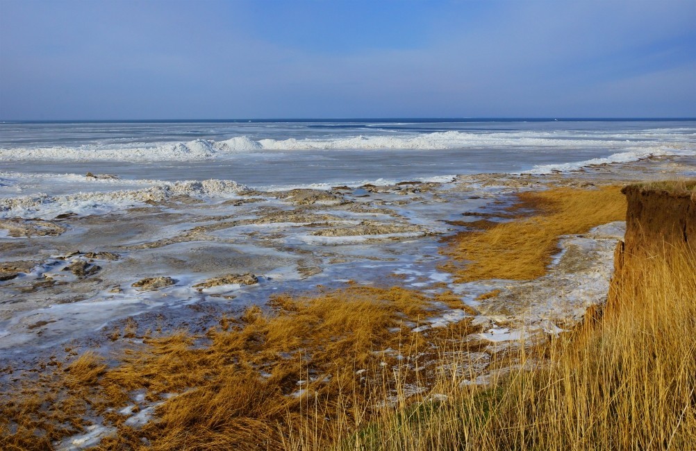 Чумбур-Коса, льды и торосы Чумбур-Коса, льды и торосы