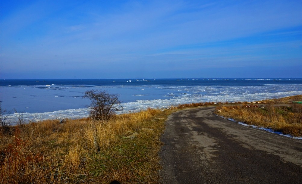 Чумбур-Коса, зима Чумбур-Коса, зима