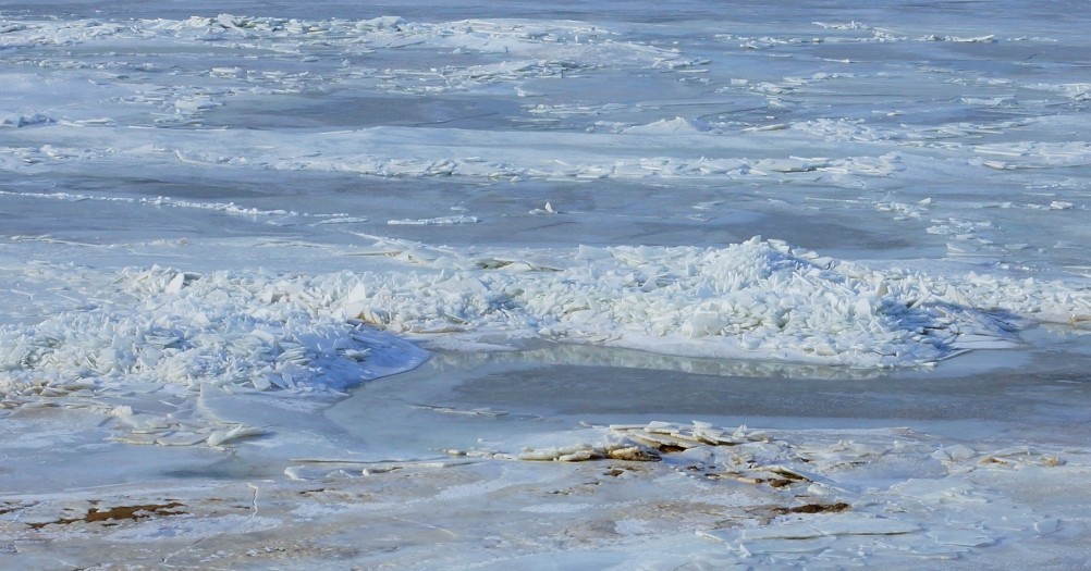 Чумбур-Коса, льды. Чумбур-Коса, льды.
