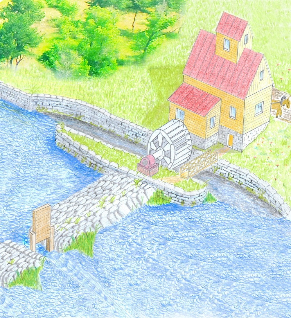 Старая мельница у хутора Крутинского на реке Калитве. Старая мельница у хутора Крутинского на реке Калитве.