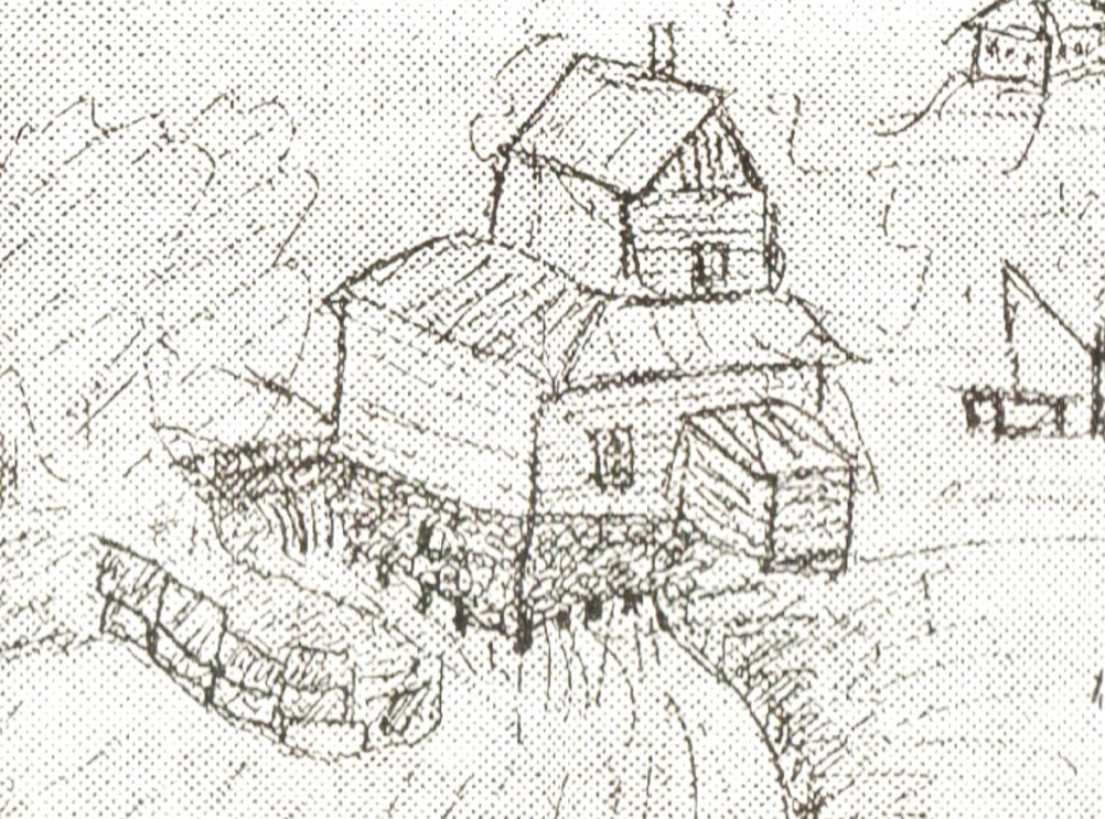Старая мельница у хутора Крутинского на реке Калитве.