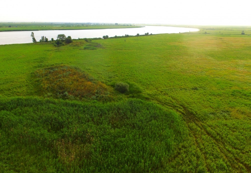 Остатки оборонительных сооружений в дельте Дона времен Крымской войны.
