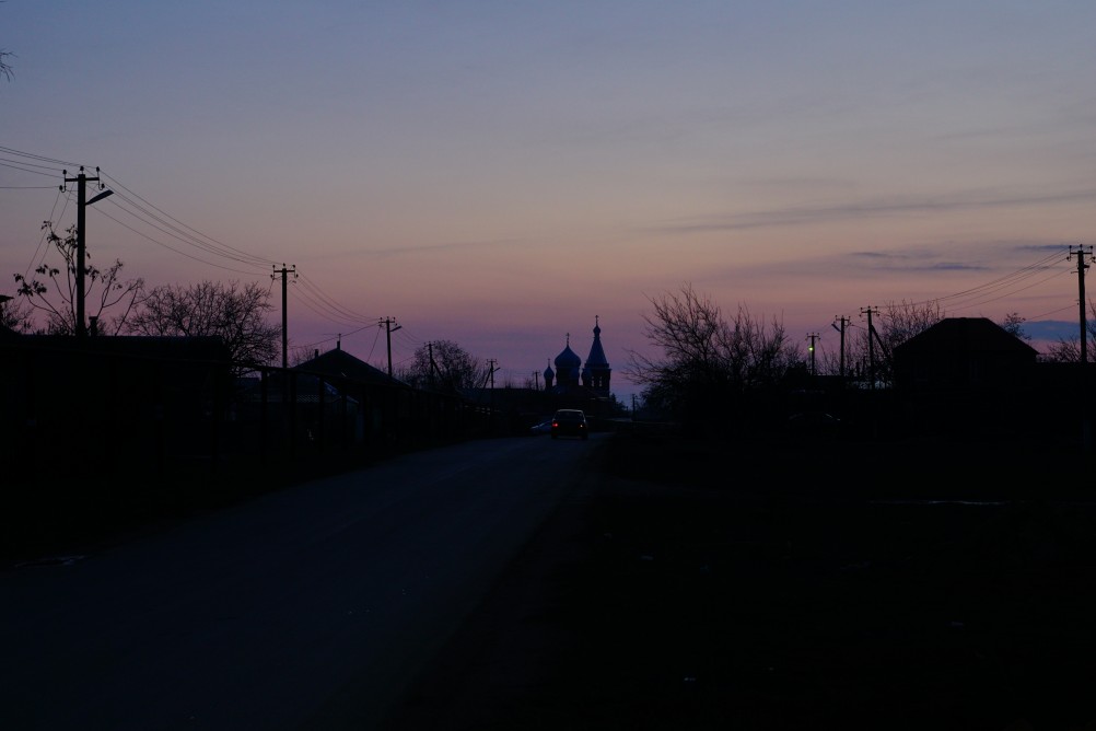 Закат над Мертвым Донцом у хутора Недвиговка