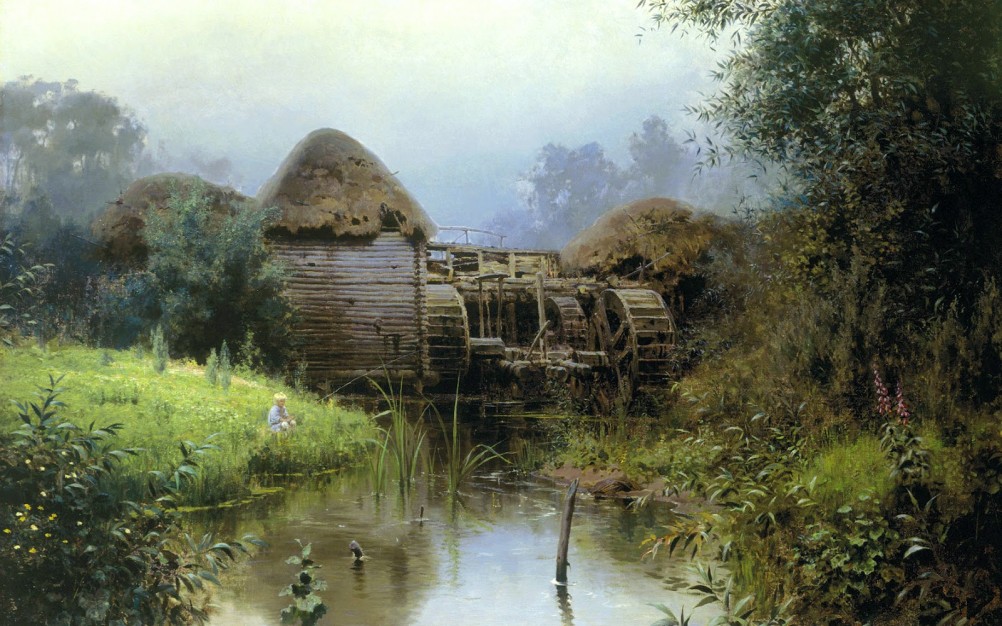 Водяная мельница в хуторе Казьминка на реке Кундрючья