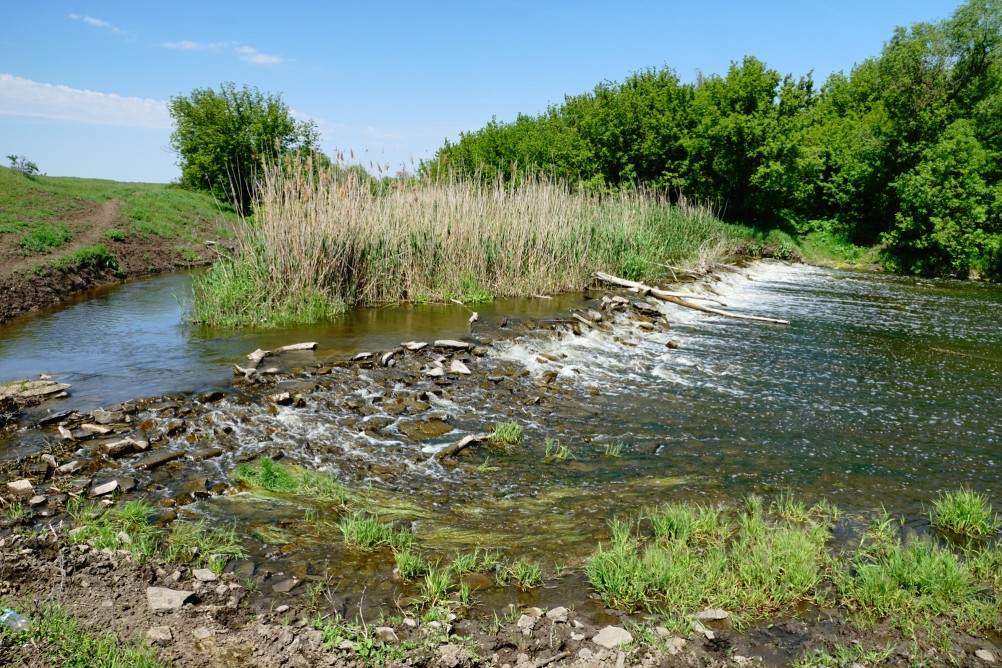 Водяная мельница в хуторе Казьминка на реке Кундрючья