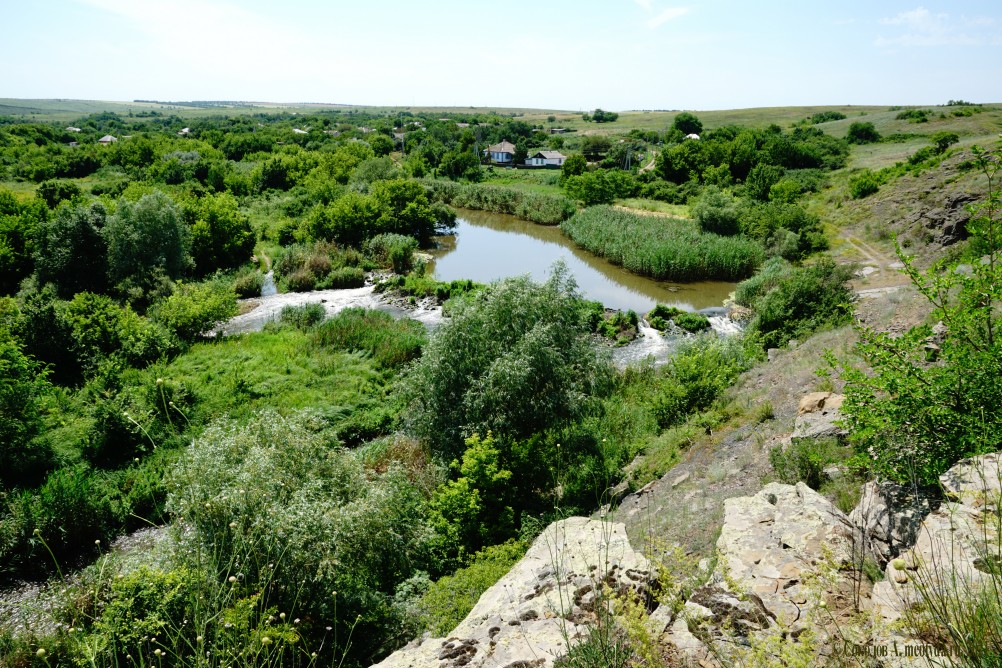 Водяная мельница у хутора Семимаячного на реке Кундрючьей