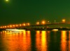 Луна над старым Ворошиловским мостом