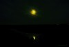 Лунная ночь на Дону в Вешенской в начале сентября